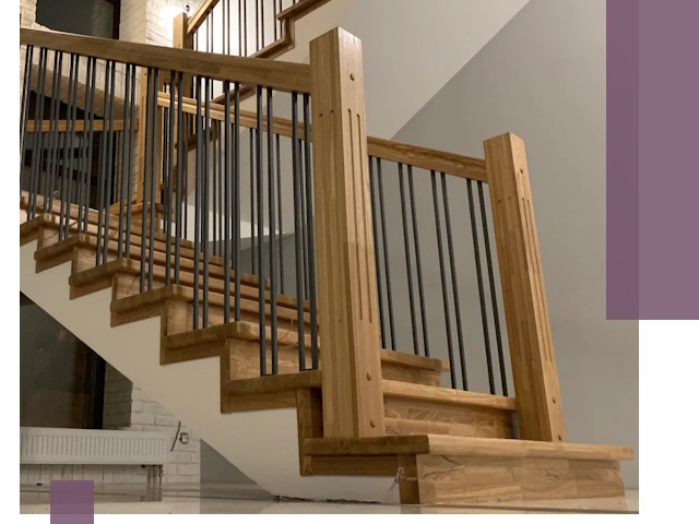 Реставрация деревянных и металлических лестниц в Геленджике