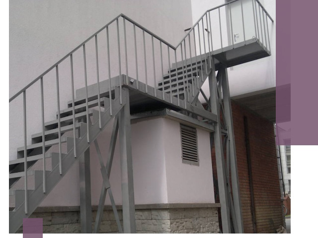 Монтаж пожарных лестниц под ключ в Геленджике с гарантией качества