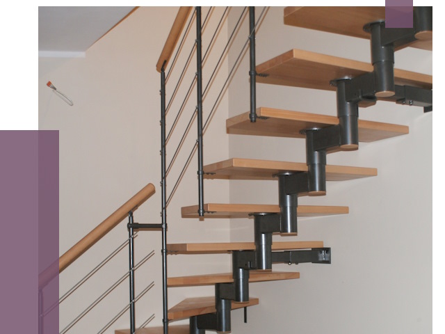 Изготовление модульных лестниц в Геленджике от 11693 руб. 