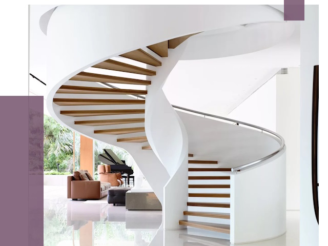 Винтовые лестницы в Геленджике под ключ от 49372 руб. | ПРОЛЁТ-Глн