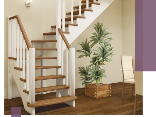 Г-образные лестницы под ключ в Геленджике — изготовление и монтаж