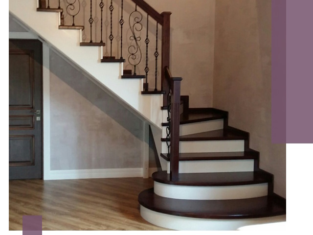 Изготовление Г-образных лестниц под ключ в Геленджике