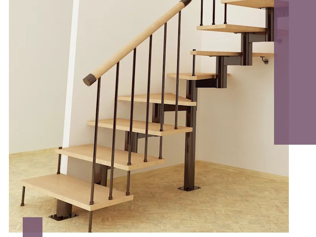 Монтаж лестниц на больцах в Геленджике — быстро и надежно