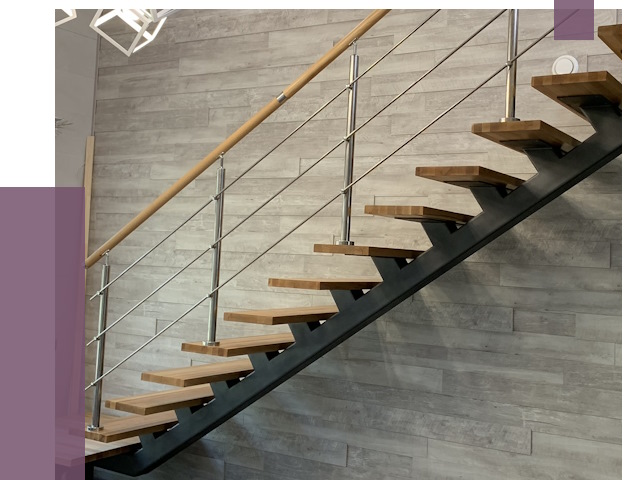 Изготовление лестниц на монокосоуре в Геленджике от 77435 руб. 