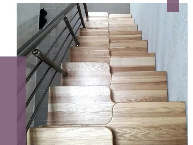 Лестницы гусиный шаг в Геленджике от 13252 руб. под ключ | ПРОЛЁТ-Глн