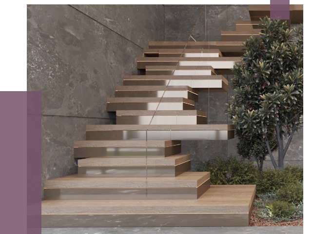 Современные лестницы в Геленджике от 14032 руб. | ПРОЛЁТ-Глн