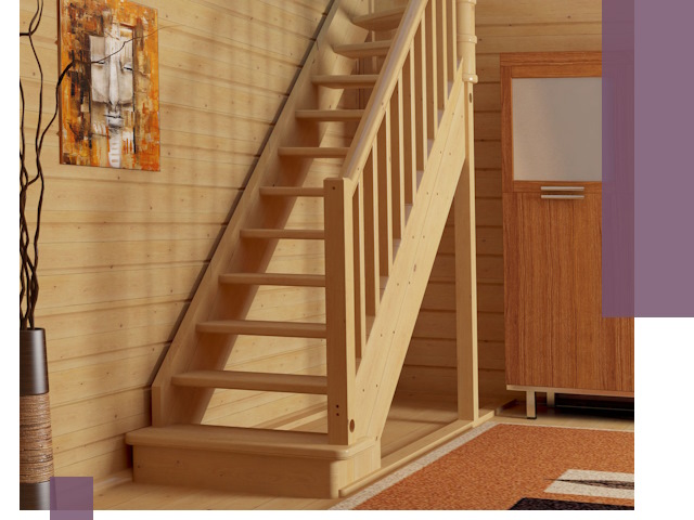 Лестницы эконом класса под ключ в Геленджике — недорого и быстро