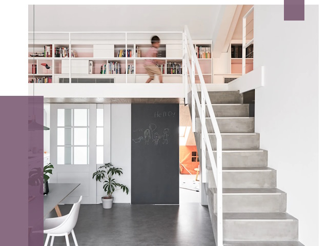 Лестницы для двухуровневой квартиры в Геленджике от 179297 руб. | ПРОЛЁТ-Глн