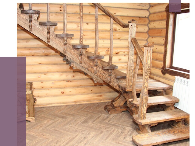 Лестницы в баню в Геленджике от 19437 руб. — изготовление | ПРОЛЁТ-Глн