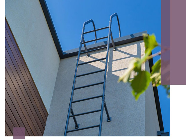 Лестницы на крышу в Геленджике — изготовление, монтаж, демонтаж