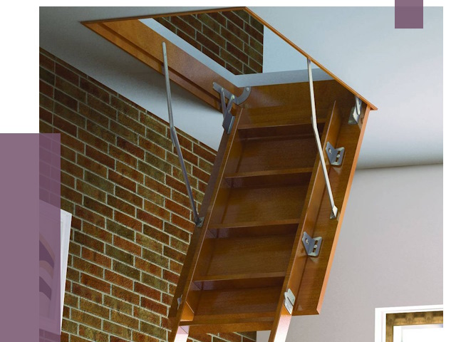 Установка чердачной лестницы в Геленджике от 7951 руб. | ПРОЛЁТ-Глн