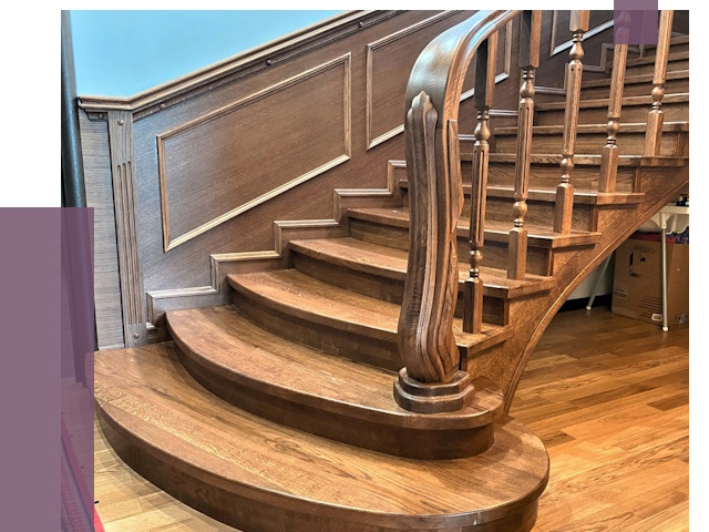 Дубовые лестницы под ключ в Геленджике от 179297 руб. — ПРОЛЁТ-Глн
