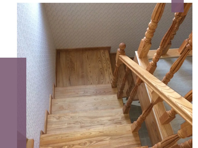 Сосновые лестницы в Геленджике под ключ от 8211 руб.  | ПРОЛЁТ-Глн