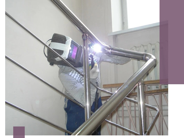 Монтаж перил и ограждений качественно в Геленджике