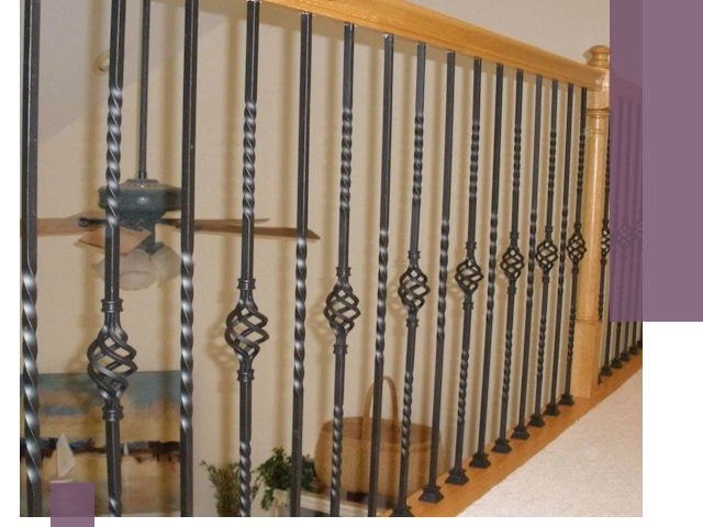 Изготовление и монтаж кованных перил в Геленджике под ключ