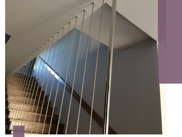 Тросовые перила под ключ в Геленджике — производство и монтаж