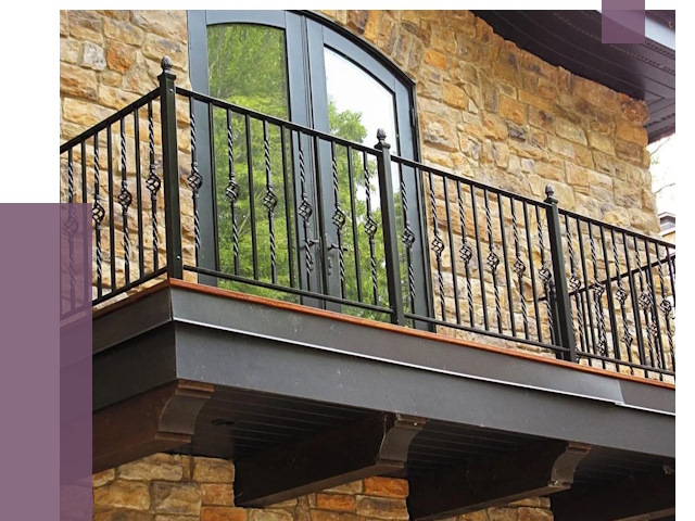 Балконные ограждения в Геленджике от 8159 руб. — купить | ПРОЛЁТ-Глн