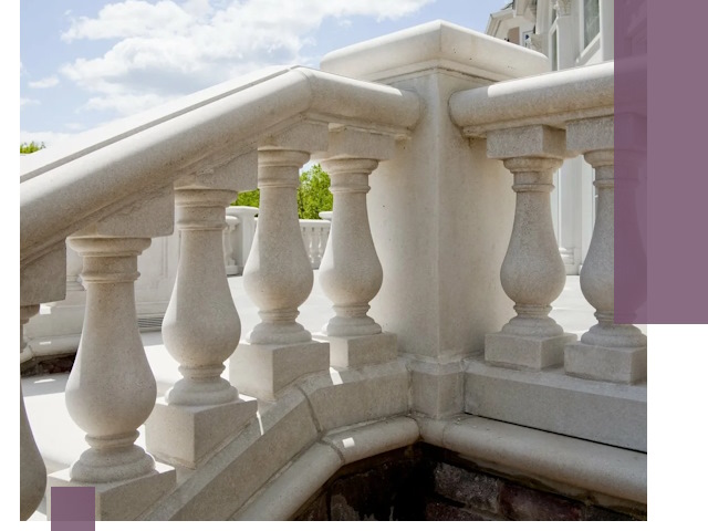 Балюстрады из металла и камня под ключ в Геленджике