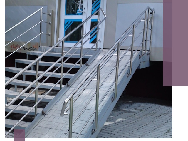 Пандус на крыльцо под ключ в Геленджике: монтаж и изготовление