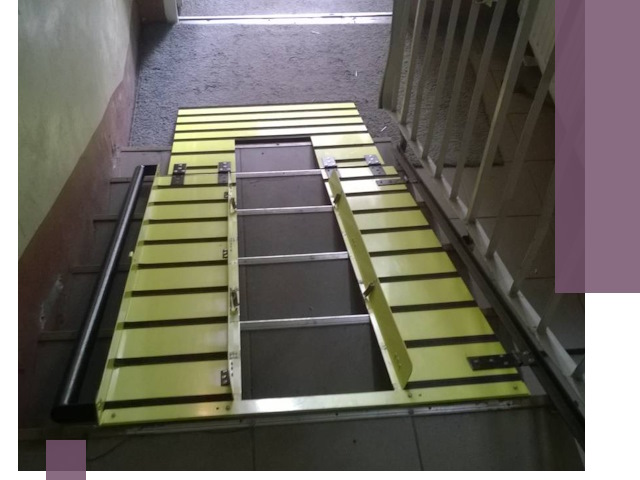 Профессиональный монтаж пандуса в подъезд в Геленджике