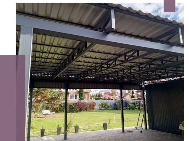 Монтаж навесов в Геленджике от 7484 руб. — установка навеса | ПРОЛЁТ-Глн