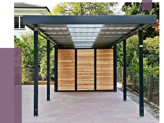 Отдельно стоящие навесы во дворе в Геленджике от 81593 руб. | ПРОЛЁТ-Глн