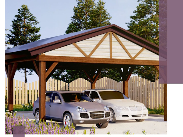 Навесы для автомобиля в Геленджике — изготовление и монтаж