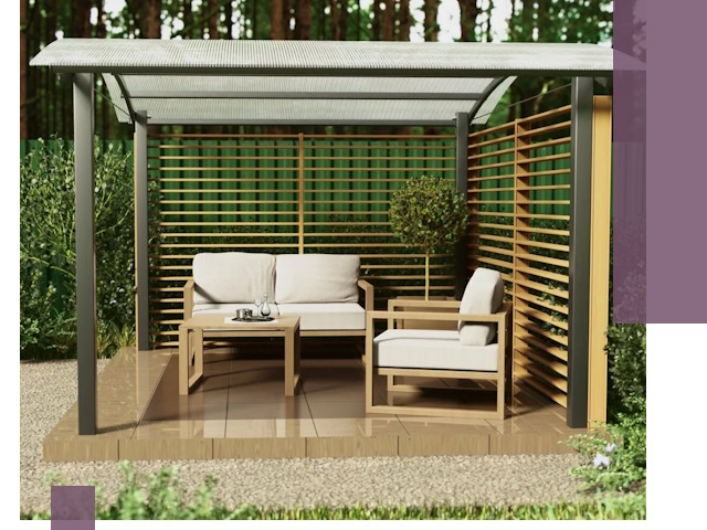 Навесы для дачи в Геленджике: изготовление, монтаж и демонтаж