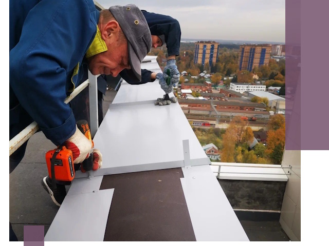 Монтаж парапетов в Геленджике — установка прочных металлических ограждений