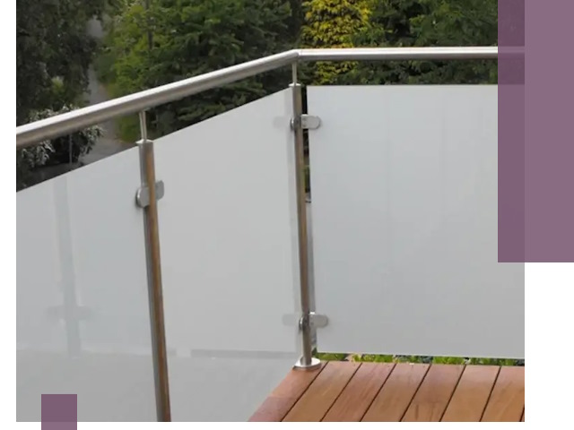 Алюминиевые парапеты для балконов и террас в Геленджике