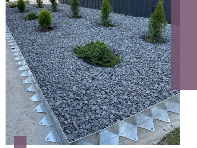 Оцинкованные металлические бордюры под заказ в Геленджике