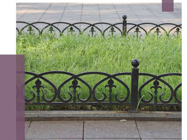Декоративные металлические бордюры в Геленджике от 4365 руб.