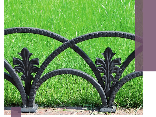 Декоративные металлические бордюры под ключ в Геленджике