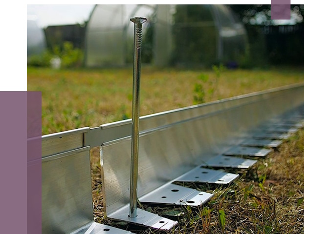 Металлические бордюры для газона в Геленджике от 4365 руб. | ПРОЛЁТ-Глн