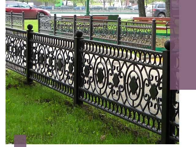 Секционные газонные ограждения под ключ в Геленджике