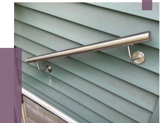 Поручни из нержавеющей стали в Геленджике от 7796 руб.  | ПРОЛЁТ-Глн