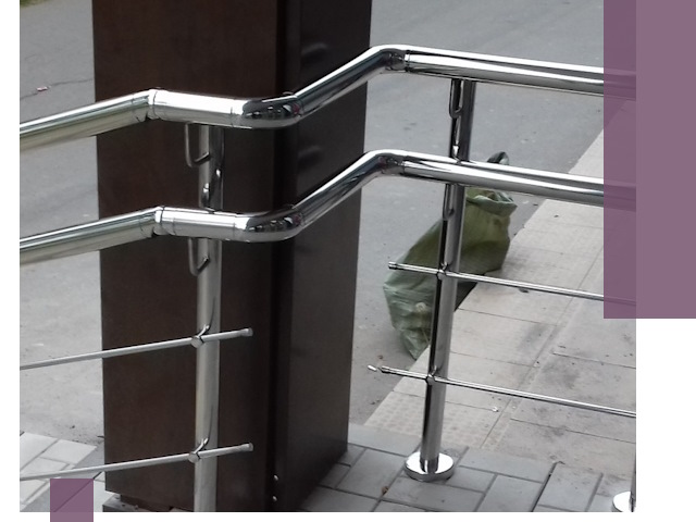 Монтаж поручней из нержавеющей стали в Геленджике качественно и быстро